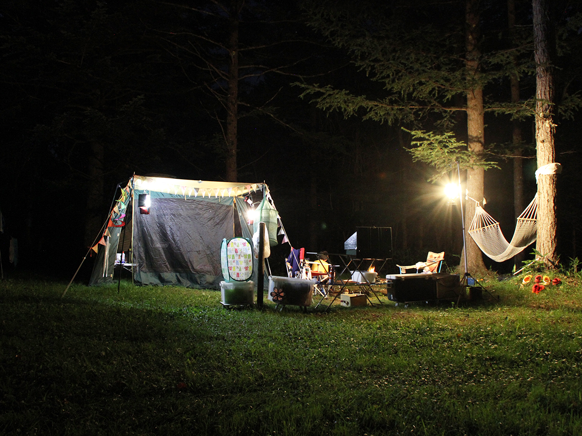 戸隠キャンプ場の写真