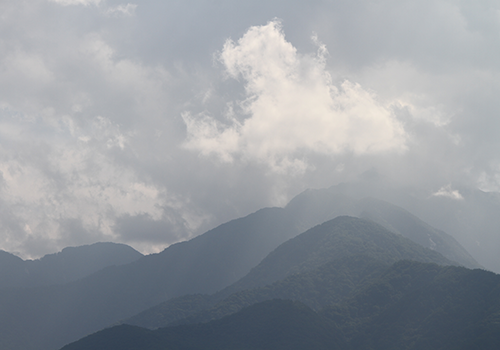 山々の風景