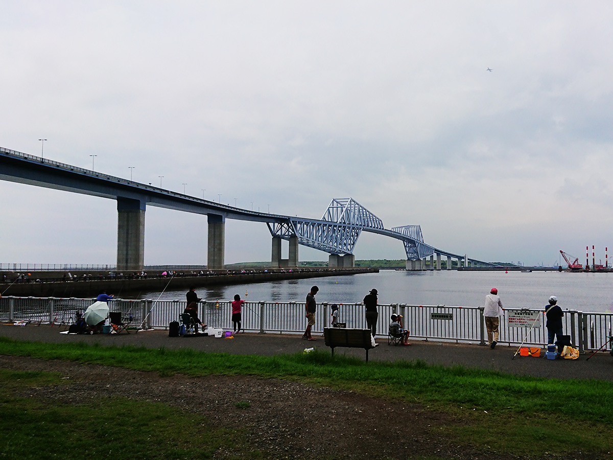 若洲海浜公園で釣りbbq 都内で気軽に釣りbbq